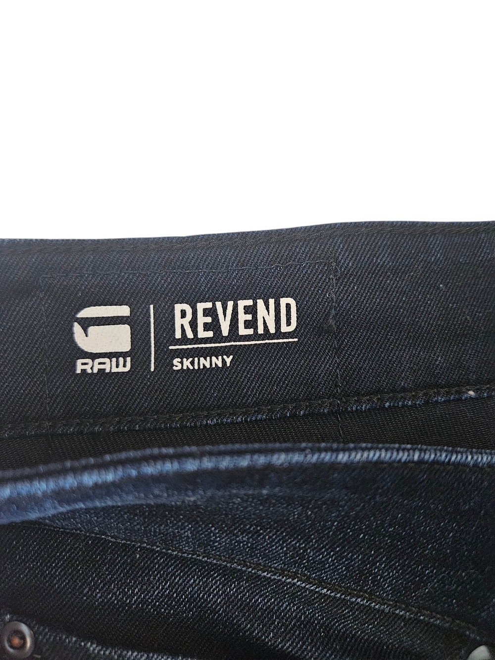 G-Star Raw Dark Blue Revend Skinny Jeans 33x34 - Picture 12 of 16
